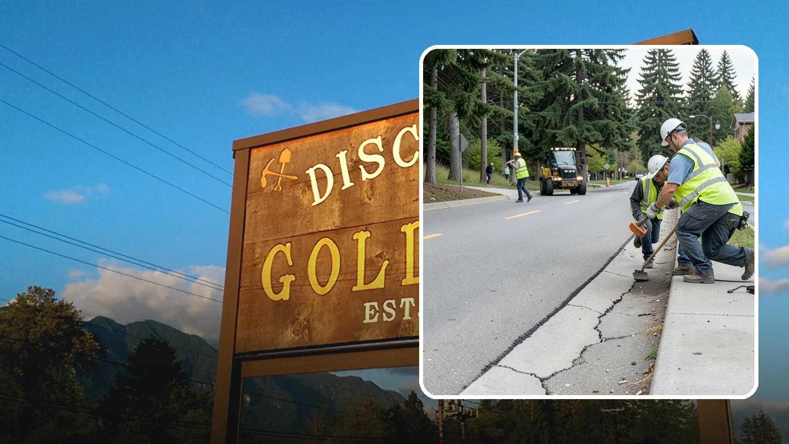 Sidewalk Repairs in Gold Bar, Snohomish County, WA - Concrete sidewalk repairs that restore safe, ADA-compliant pedestrian paths across municipal walkways.