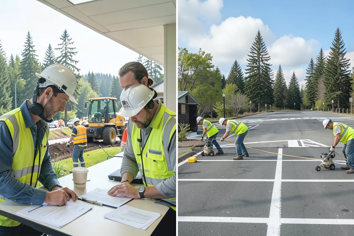 Sidewalk Repairs in Granite Falls, Snohomish County, WA - Inspect and rate each panel to select the appropriate repair method