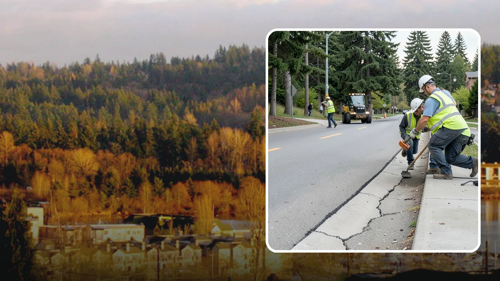 Sidewalk Repairs in Kenmore, King County, WA - Concrete sidewalk repairs that restore safe, ADA-compliant pedestrian paths across municipal walkways.