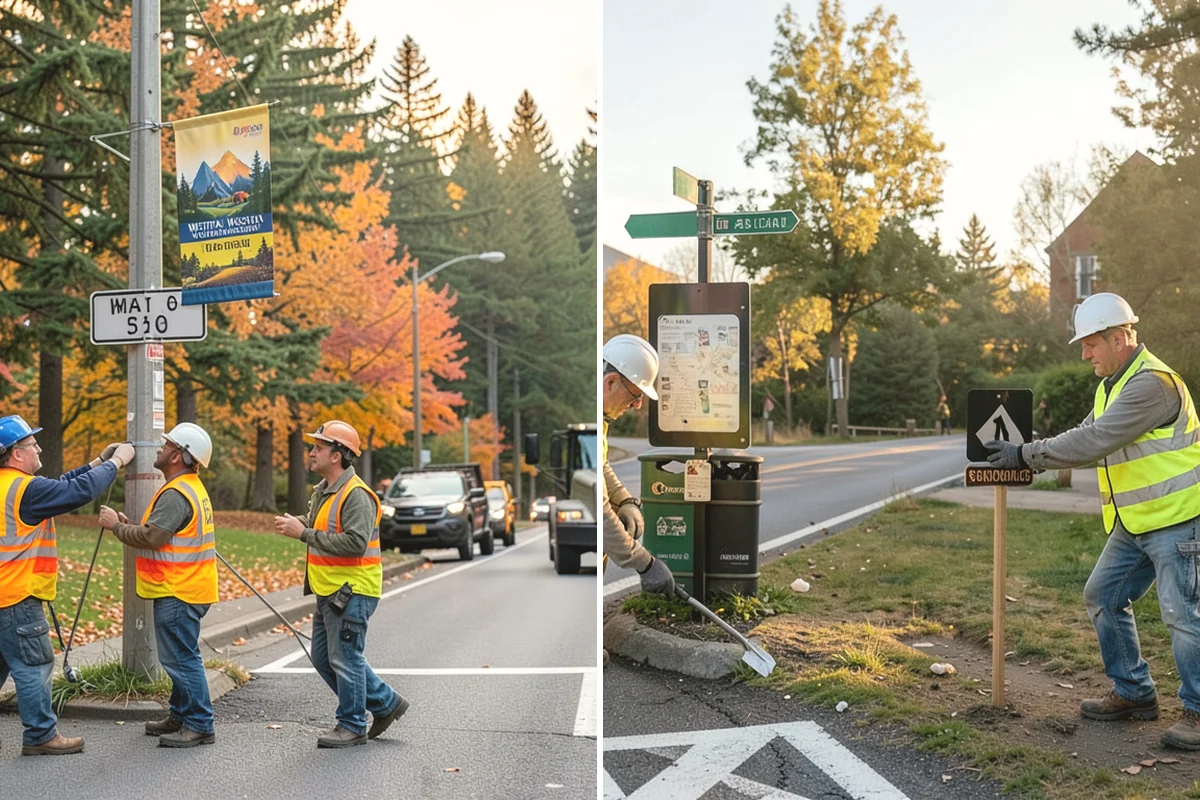 Sidewalk Repairs in La Conner, Skagit County, WA - Inspect and rate each panel to select the appropriate repair method