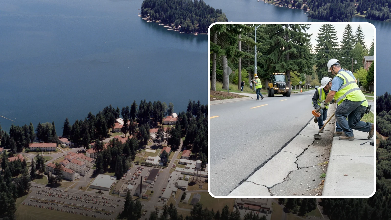 Sidewalk Repairs in Lakewood, Pierce County, WA - Concrete sidewalk repairs that restore safe, ADA-compliant pedestrian paths across municipal walkways.