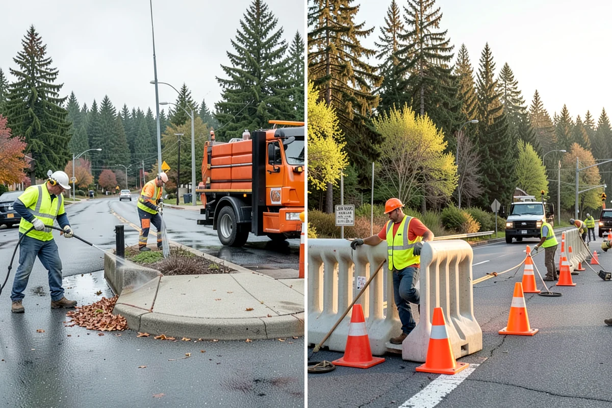 Sidewalk Repairs in Lakewood, Pierce County, WA - Inspect and rate each panel to select the appropriate repair method