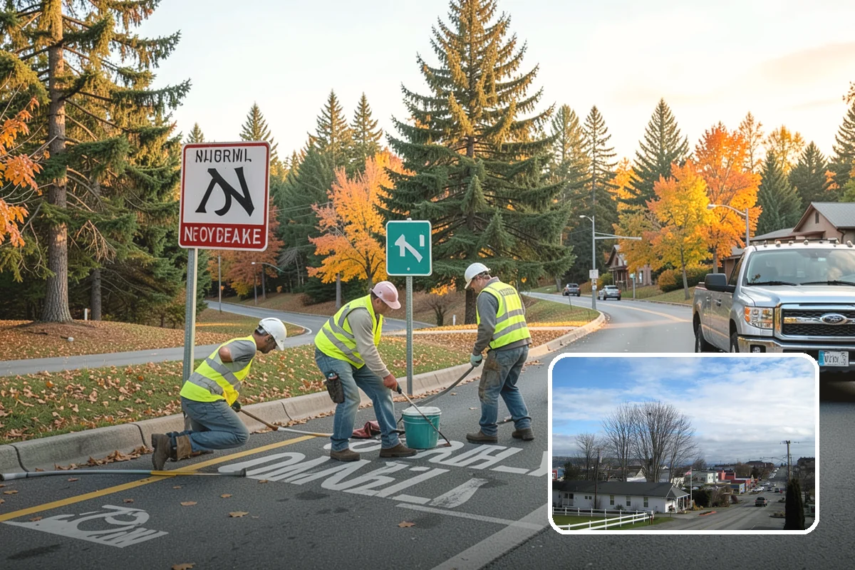 Sidewalk Repairs in Langley, Island County, WA - Eliminates trip hazards that drive liability claims