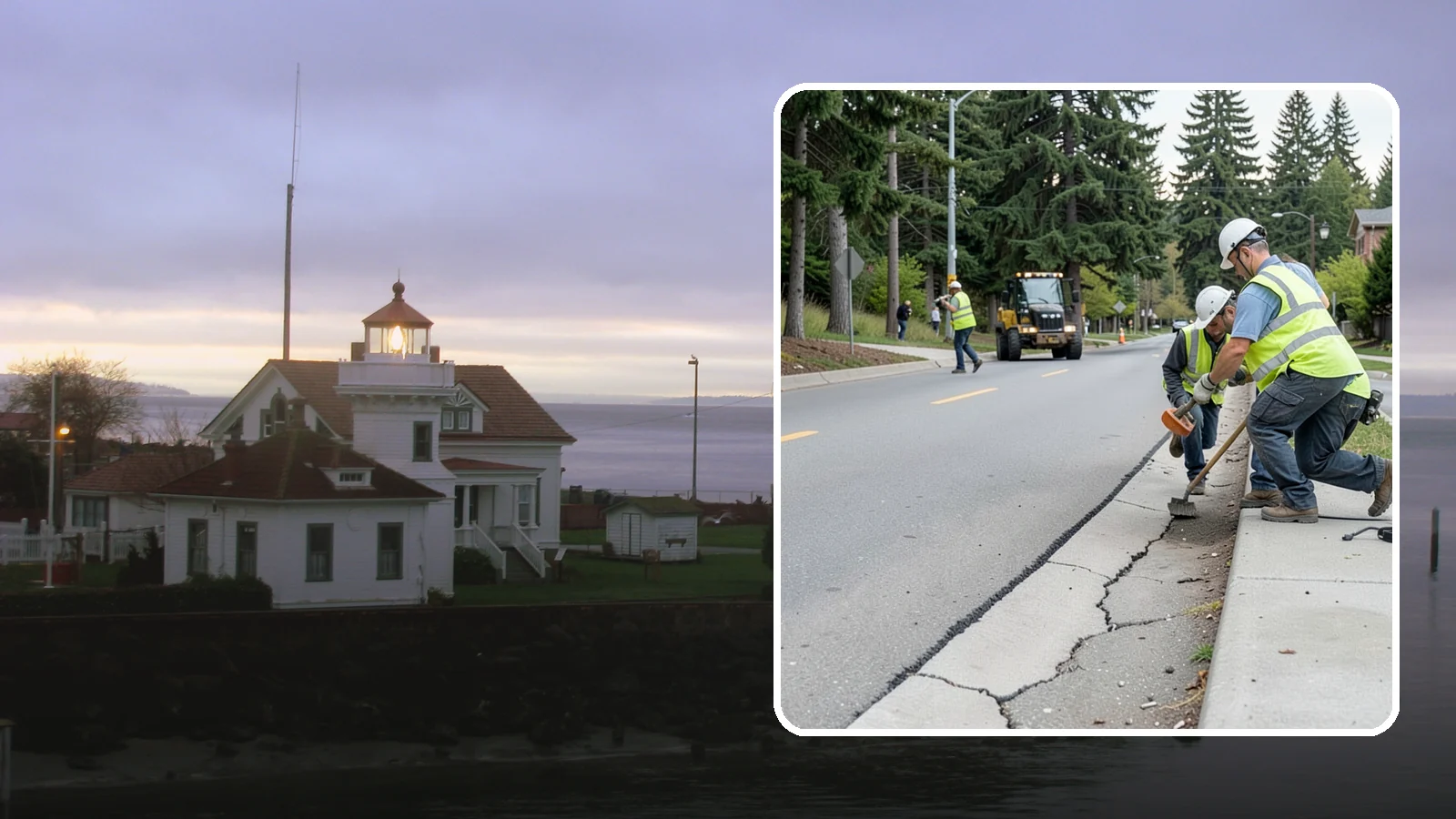 Sidewalk Repairs in Mukilteo, Snohomish County, WA - Concrete sidewalk repairs that restore safe, ADA-compliant pedestrian paths across municipal walkways.