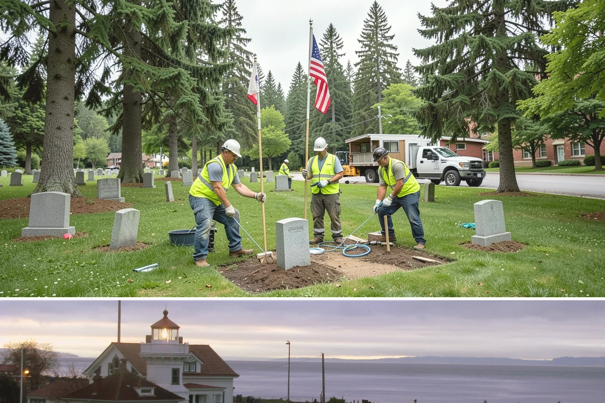 Sidewalk Repairs in Mukilteo, Snohomish County, WA - Concrete sidewalk work is best scheduled from late spring through early fall when drier weather supports proper curing between...