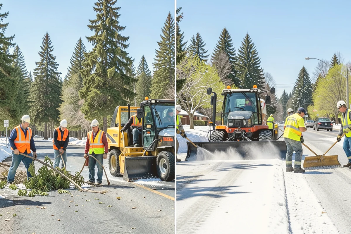 Sidewalk Repairs in Orting, Pierce County, WA - Inspect and rate each panel to select the appropriate repair method