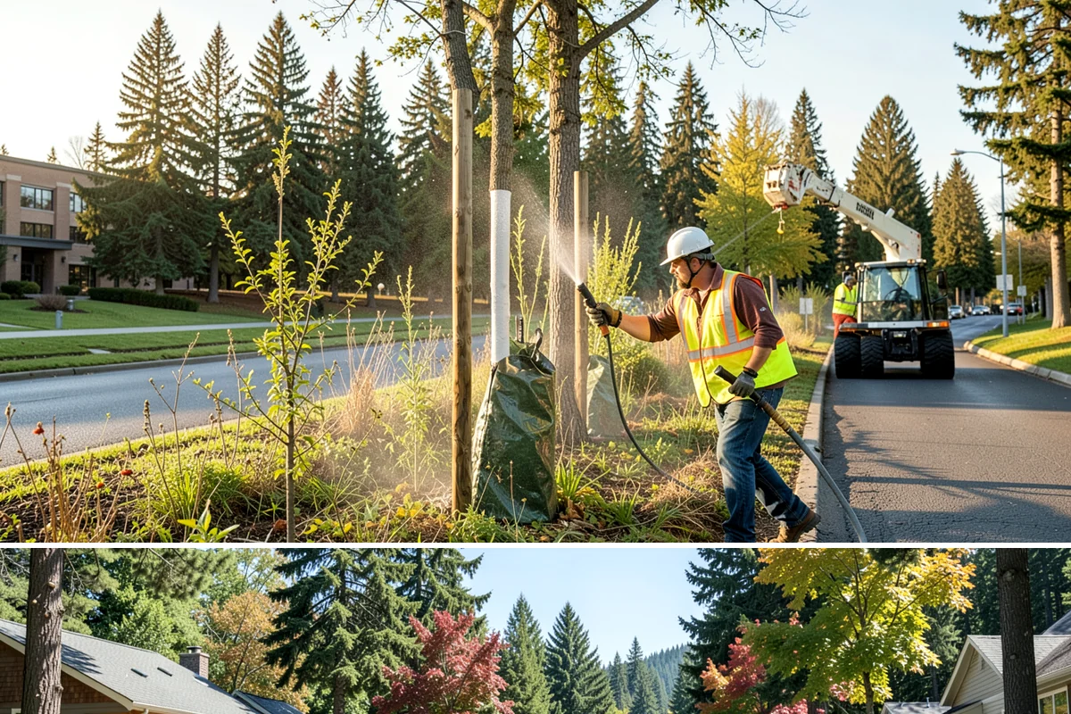 Sidewalk Repairs in Orting, Pierce County, WA - Concrete sidewalk work is best scheduled from late spring through early fall when drier weather supports proper curing between...