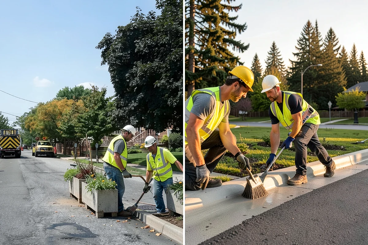 Sidewalk Repairs in Puyallup, Pierce County, WA - Inspect and rate each panel to select the appropriate repair method
