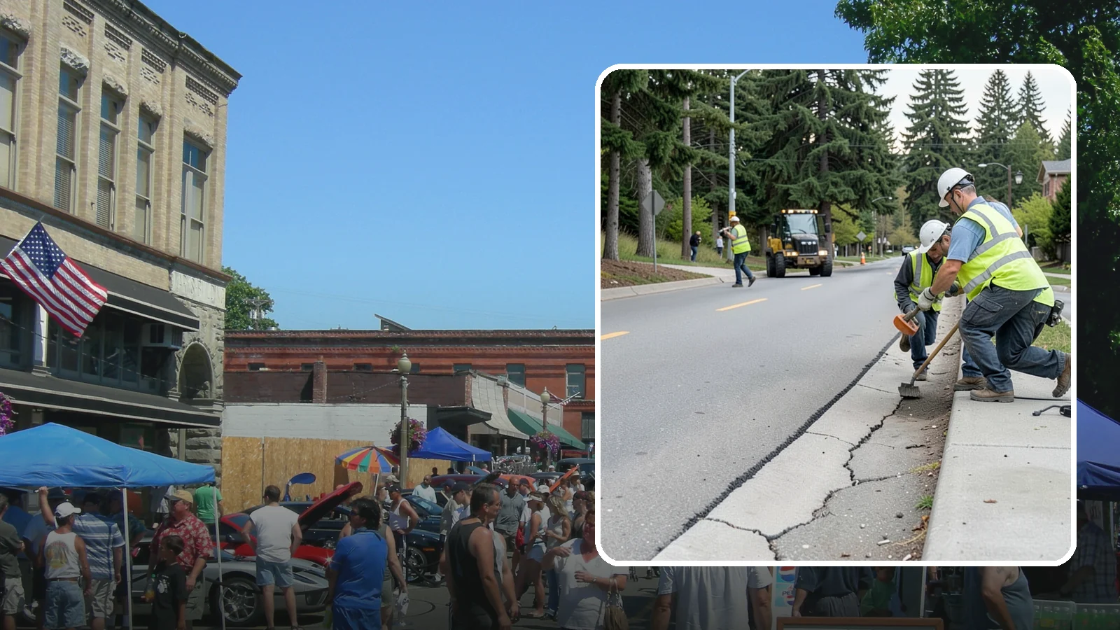 Sidewalk Repairs in Snohomish, Snohomish County, WA - Concrete sidewalk repairs that restore safe, ADA-compliant pedestrian paths across municipal walkways.