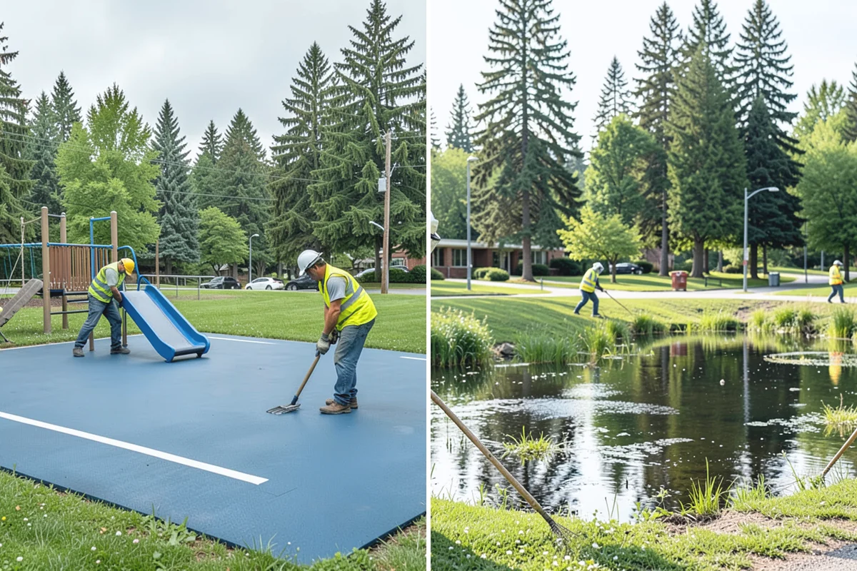 Sidewalk Repairs in Sumner, Pierce County, WA - Inspect and rate each panel to select the appropriate repair method