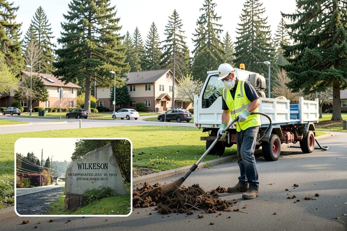 Sidewalk Repairs in Wilkeson, Pierce County, WA - Eliminates trip hazards that drive liability claims