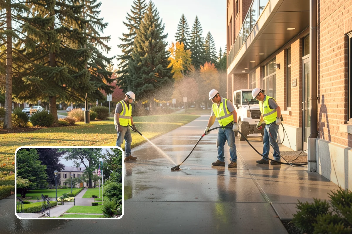 Sidewalk Repairs in Woodinville, King County, WA - Eliminates trip hazards that drive liability claims