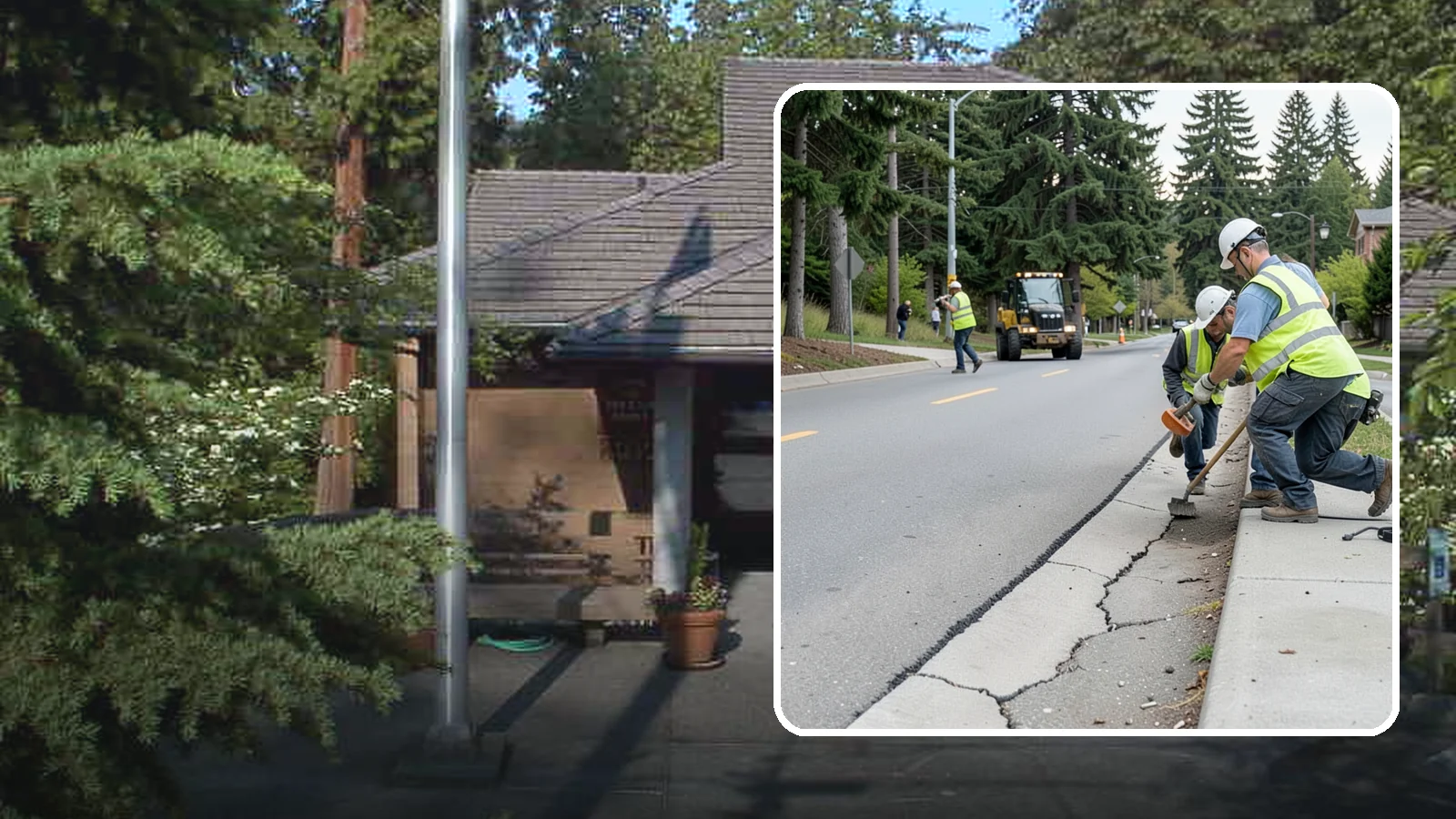 Sidewalk Repairs in Yarrow Point, King County, WA - Concrete sidewalk repairs that restore safe, ADA-compliant pedestrian paths across municipal walkways.