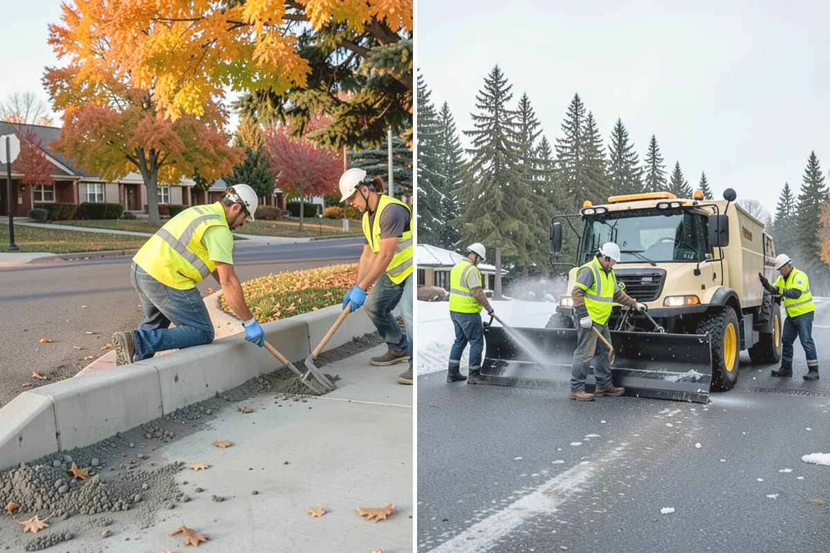 Sidewalk Replacement in Black Diamond, King County, WA - Evaluate failed sections and design subgrade and drainage corrections