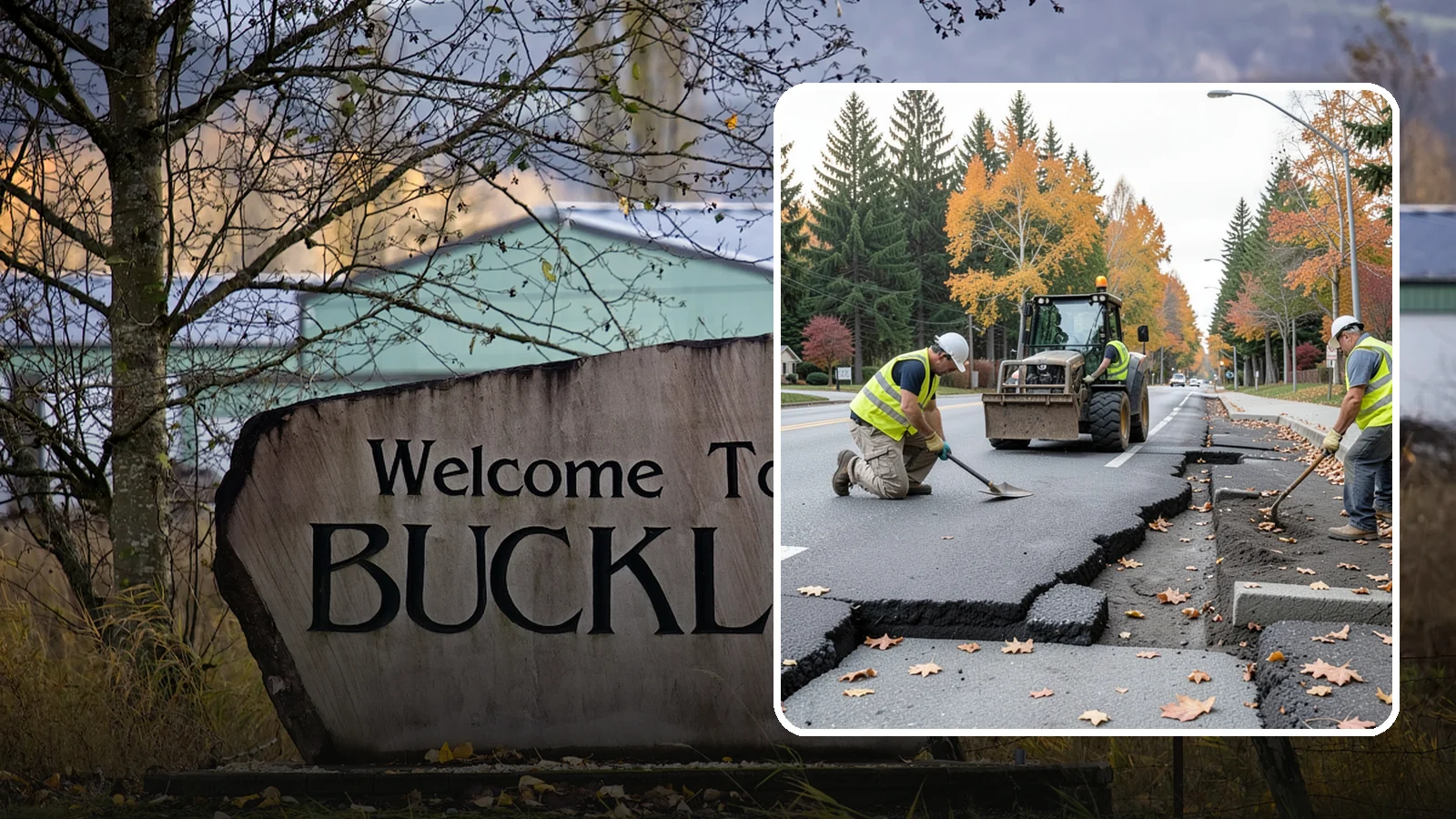 Sidewalk Replacement in Buckley, Pierce County, WA - Full sidewalk replacement that rebuilds failed walkway sections to current municipal and accessibility standards.