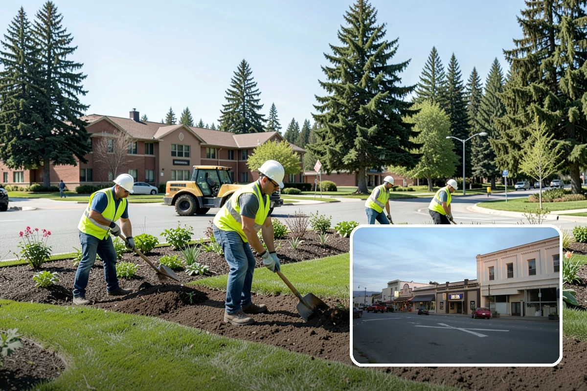 Sidewalk Replacement in Burlington, Skagit County, WA - Restores decades of service life to failed walkway segments