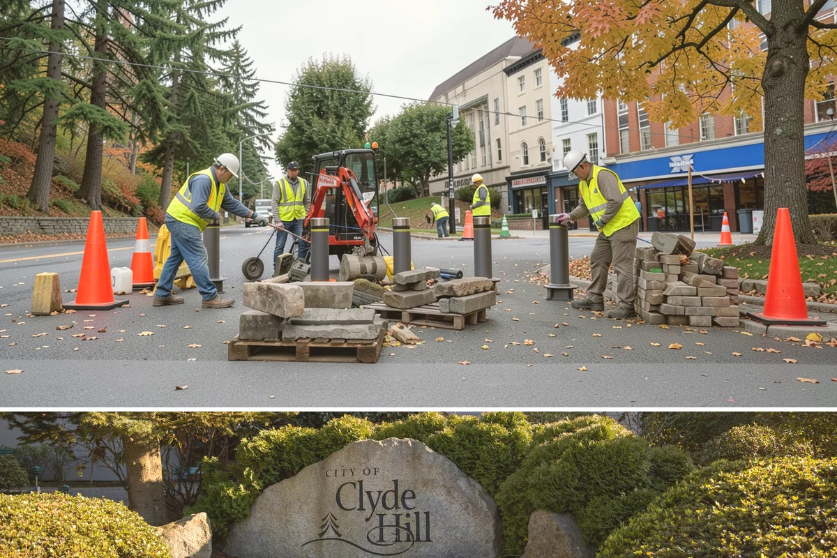 Sidewalk Replacement in Clyde Hill, King County, WA - Full replacement is scheduled in the dry summer season to ensure adequate curing and compaction before the return of sustained...