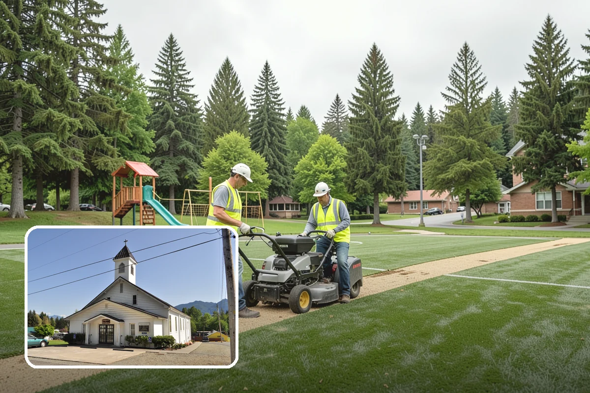 Sidewalk Replacement in Concrete, Skagit County, WA - Restores decades of service life to failed walkway segments
