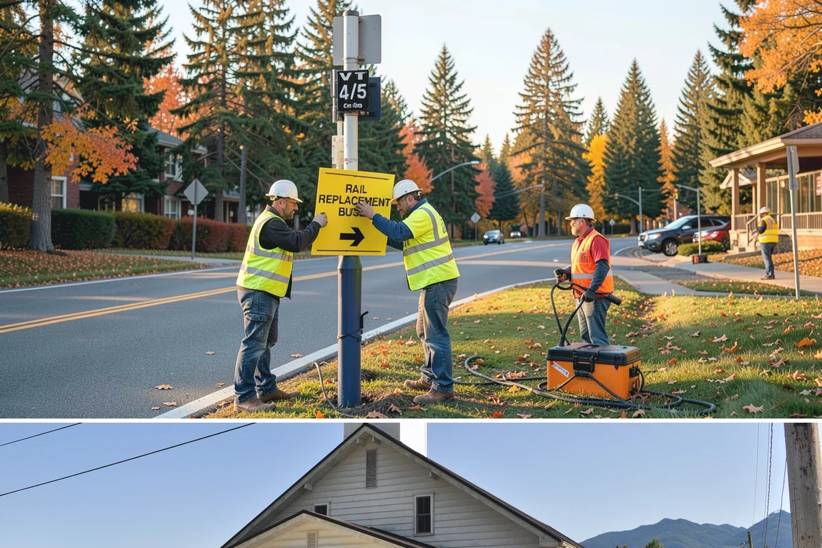 Sidewalk Replacement in Concrete, Skagit County, WA - Full replacement is scheduled in the dry summer season to ensure adequate curing and compaction before the return of sustained...
