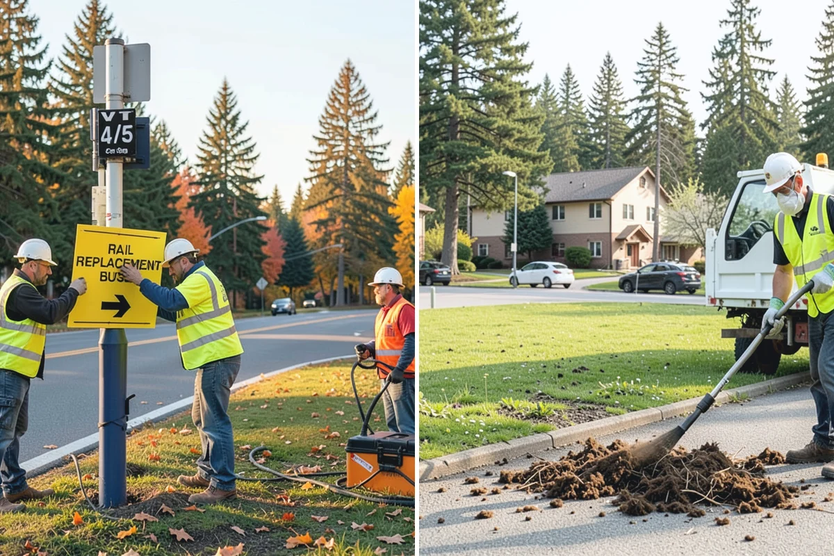 Sidewalk Replacement in Coupeville, Island County, WA - Evaluate failed sections and design subgrade and drainage corrections