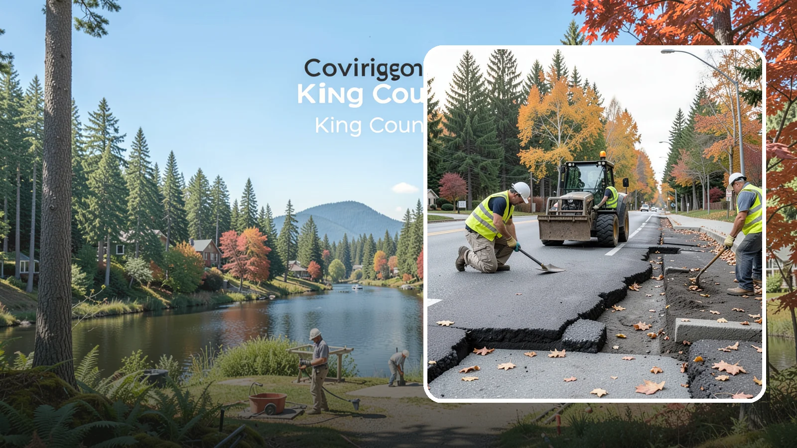 Sidewalk Replacement in Covington, King County, WA - Full sidewalk replacement that rebuilds failed walkway sections to current municipal and accessibility standards.