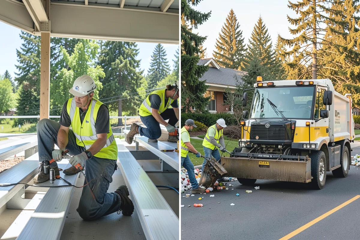 Sidewalk Replacement in Darrington, Snohomish County, WA - Evaluate failed sections and design subgrade and drainage corrections