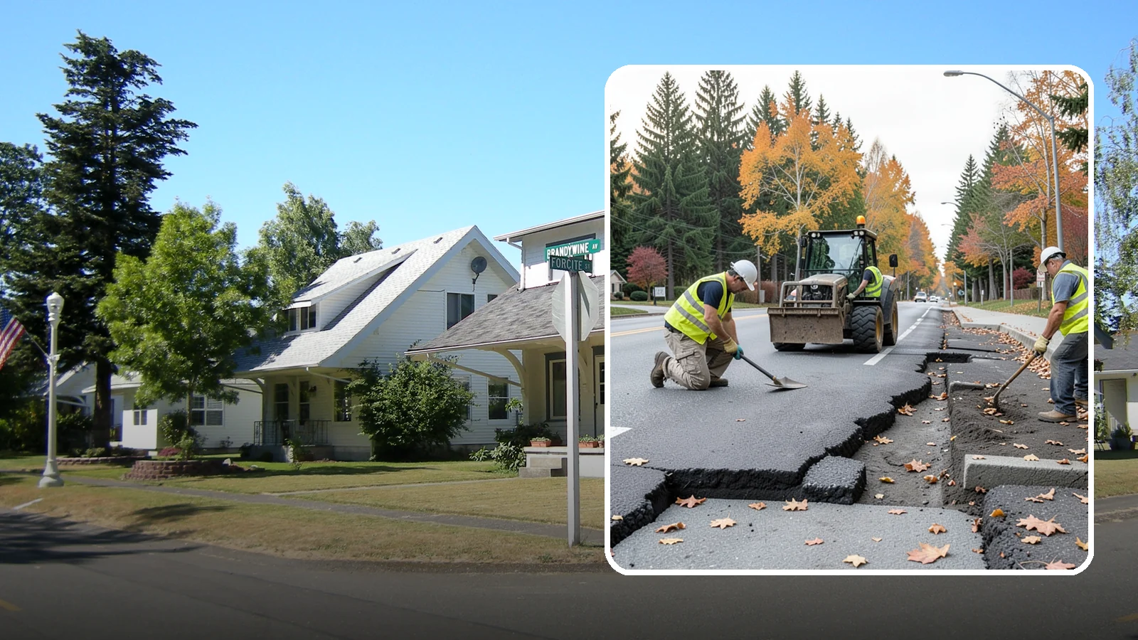 Sidewalk Replacement in DuPont, Pierce County, WA - Full sidewalk replacement that rebuilds failed walkway sections to current municipal and accessibility standards.