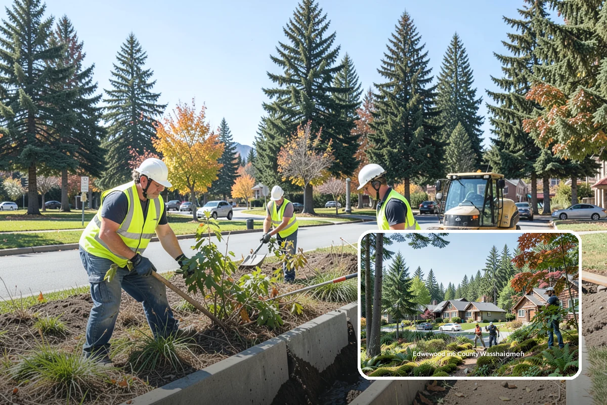 Sidewalk Replacement in Edgewood, Pierce County, WA - Restores decades of service life to failed walkway segments