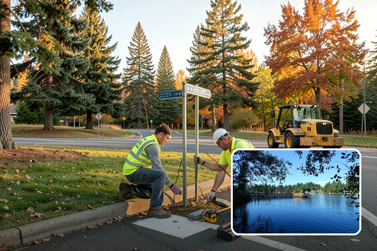 Sidewalk Replacement in Federal Way, King County, WA - Restores decades of service life to failed walkway segments