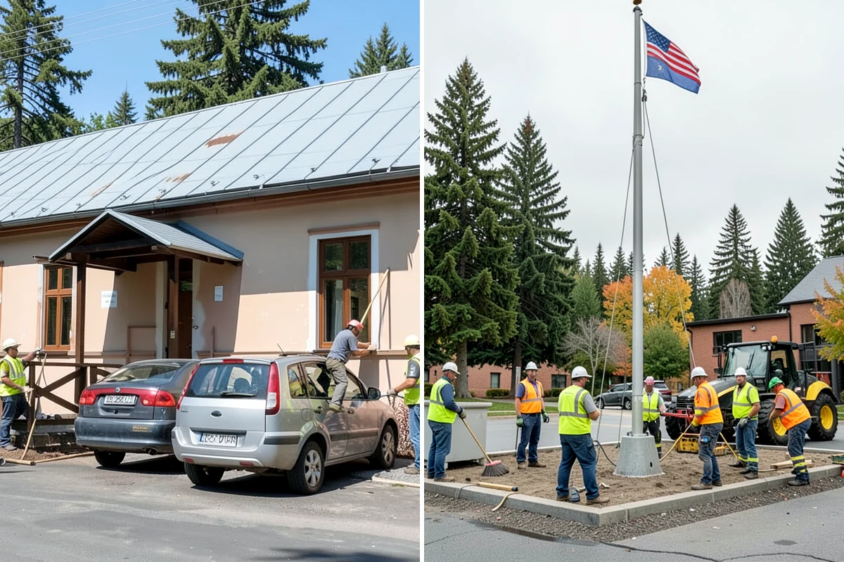 Sidewalk Replacement in Gig Harbor, Pierce County, WA - Evaluate failed sections and design subgrade and drainage corrections