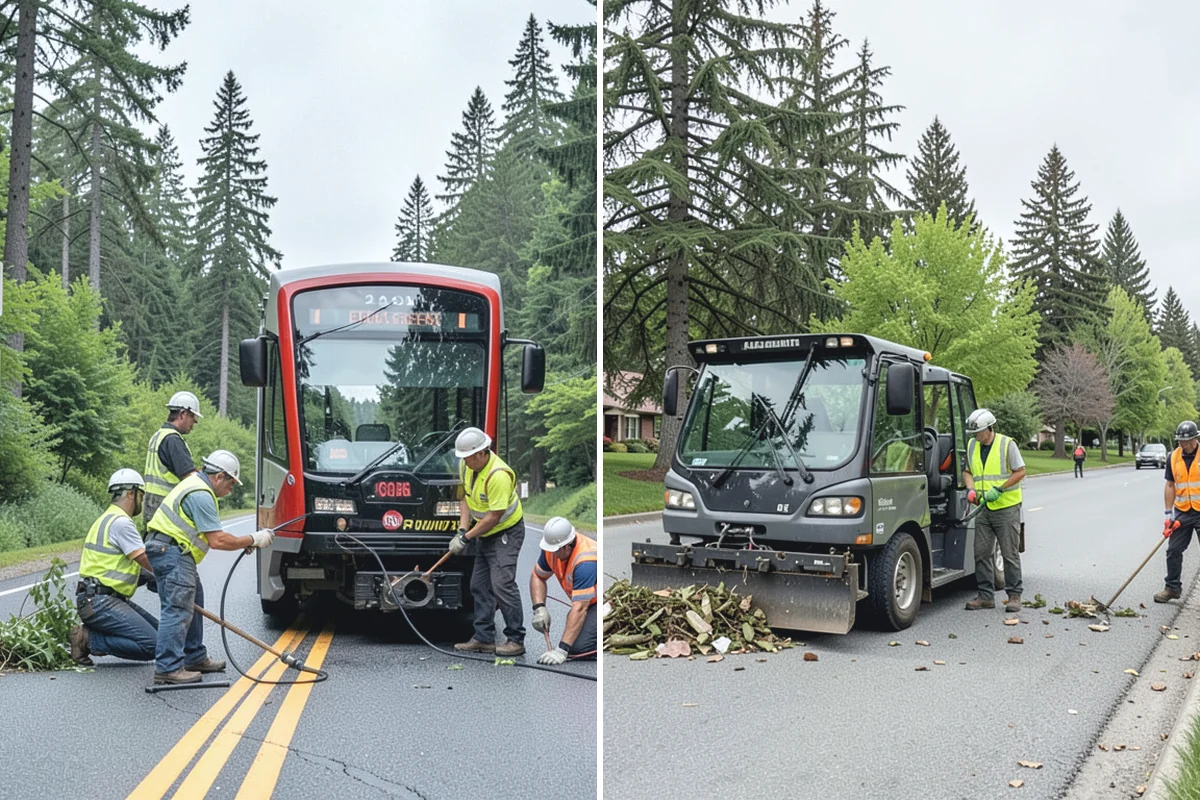 Sidewalk Replacement in Gold Bar, Snohomish County, WA - Evaluate failed sections and design subgrade and drainage corrections