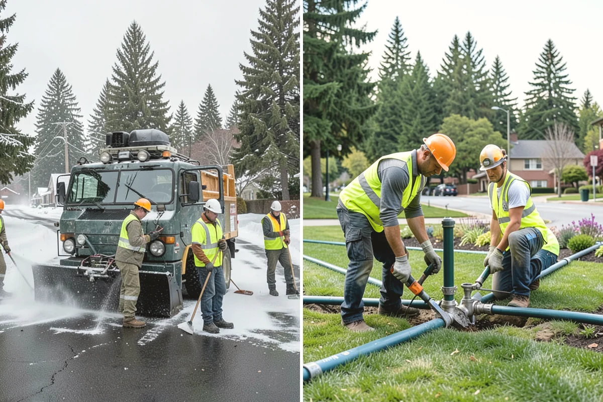 Sidewalk Replacement in Issaquah, King County, WA - Evaluate failed sections and design subgrade and drainage corrections