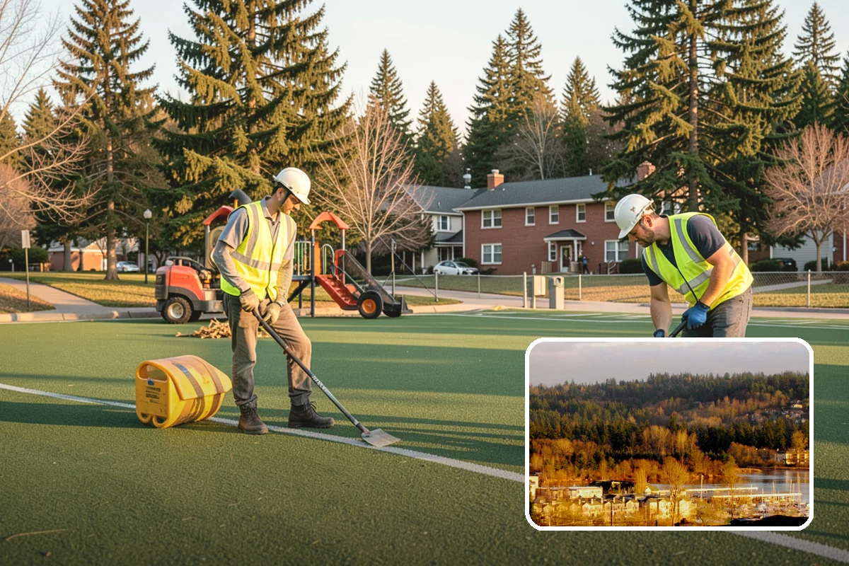 Sidewalk Replacement in Kenmore, King County, WA - Restores decades of service life to failed walkway segments