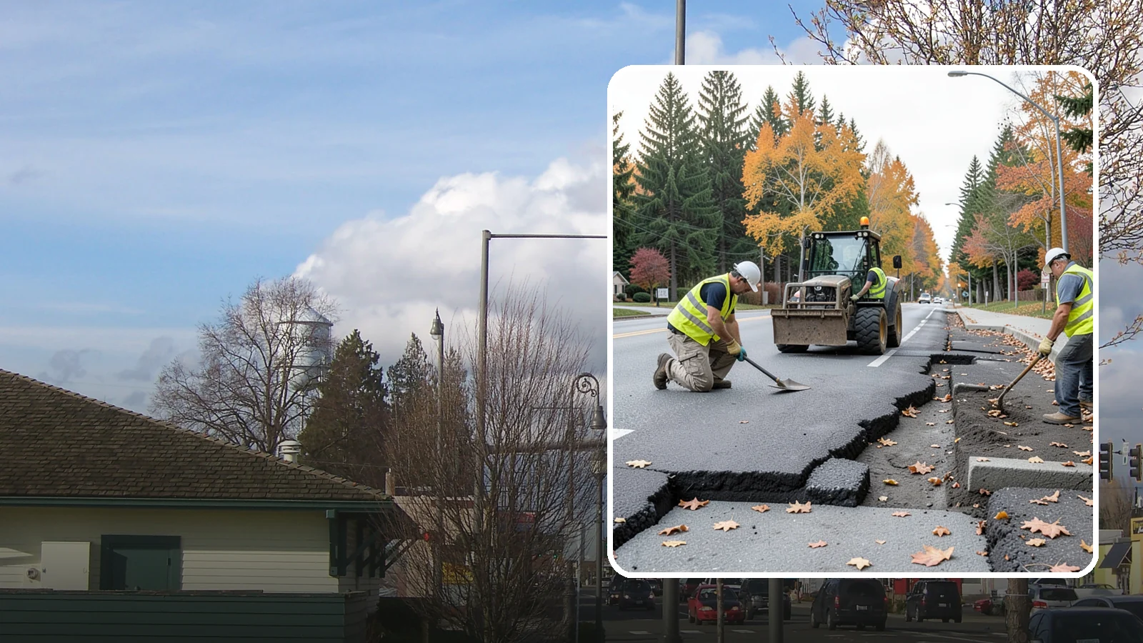 Sidewalk Replacement in Marysville, Snohomish County, WA - Full sidewalk replacement that rebuilds failed walkway sections to current municipal and accessibility standards.