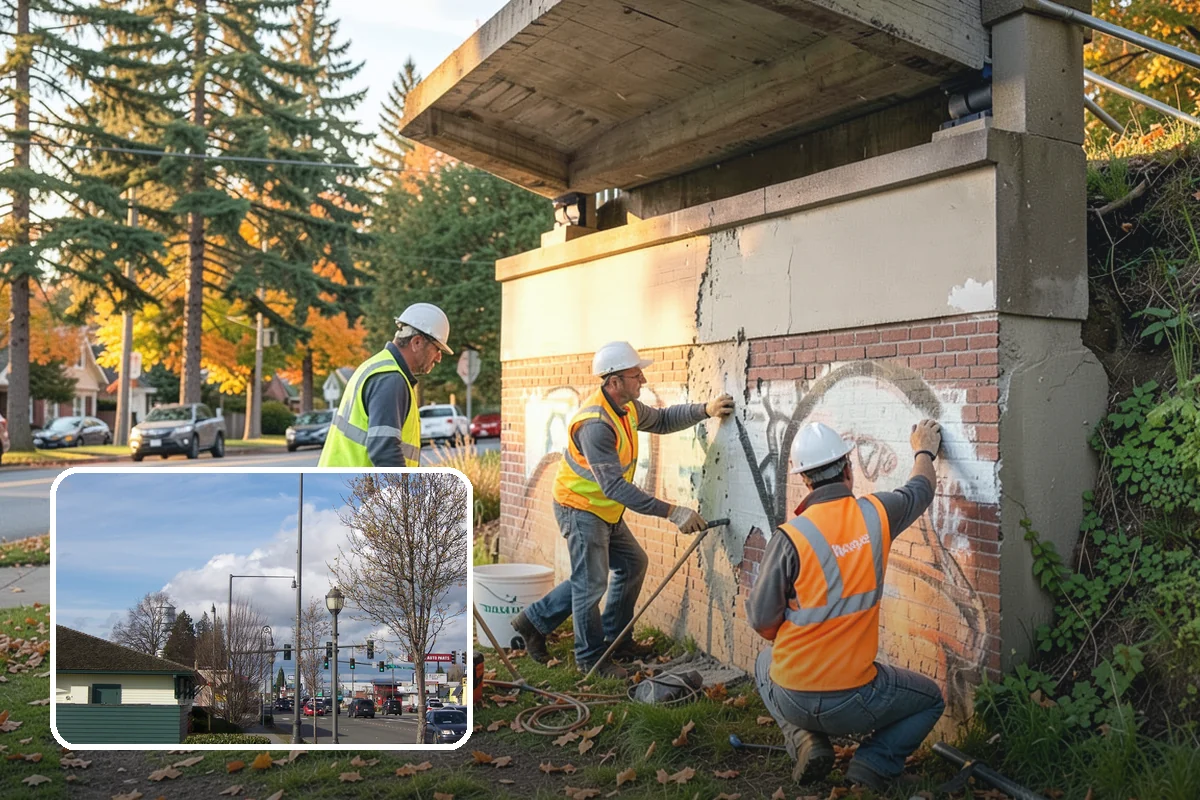 Sidewalk Replacement in Marysville, Snohomish County, WA - Restores decades of service life to failed walkway segments