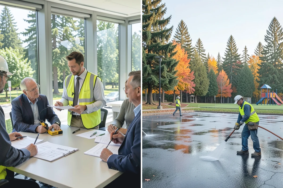 Sidewalk Replacement in Medina, King County, WA - Evaluate failed sections and design subgrade and drainage corrections