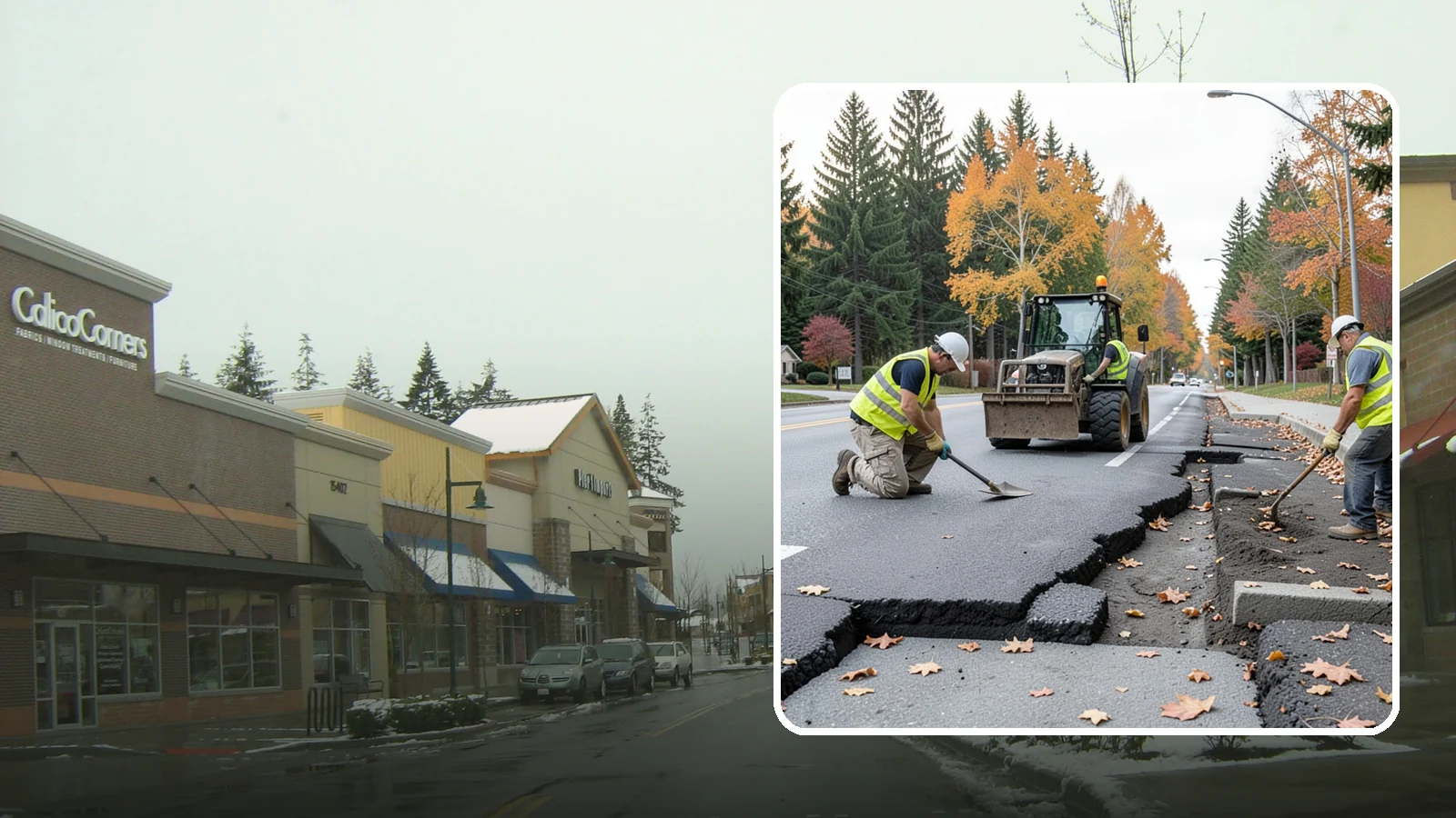 Sidewalk Replacement in Mill Creek, Snohomish County, WA - Full sidewalk replacement that rebuilds failed walkway sections to current municipal and accessibility standards.