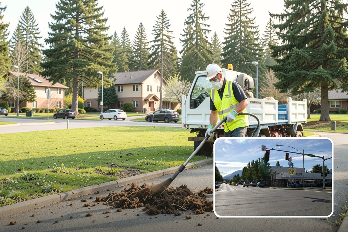 Sidewalk Replacement in North Bend, King County, WA - Restores decades of service life to failed walkway segments