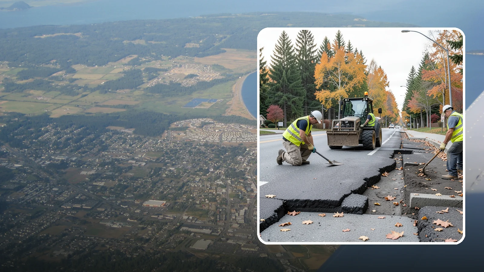 Sidewalk Replacement in Oak Harbor, Island County, WA - Full sidewalk replacement that rebuilds failed walkway sections to current municipal and accessibility standards.