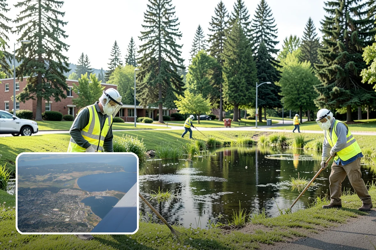 Sidewalk Replacement in Oak Harbor, Island County, WA - Restores decades of service life to failed walkway segments