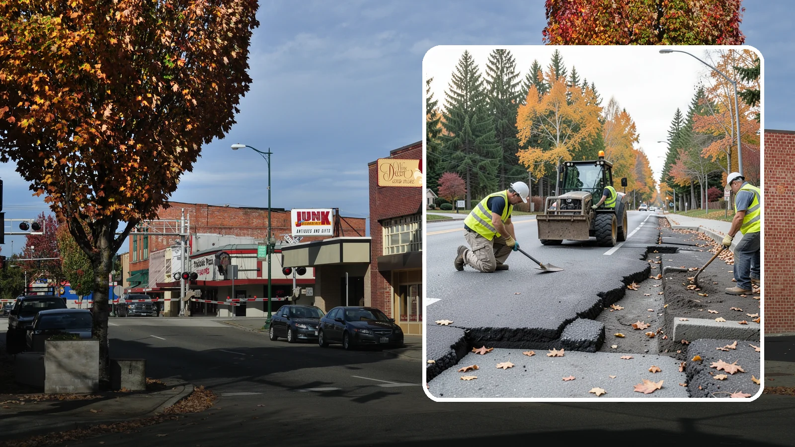Sidewalk Replacement in Puyallup, Pierce County, WA - Full sidewalk replacement that rebuilds failed walkway sections to current municipal and accessibility standards.