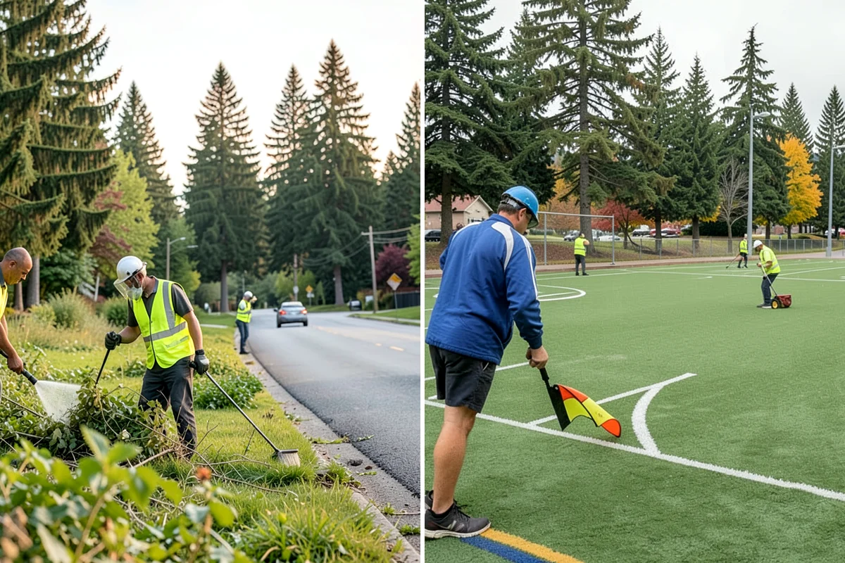 Sidewalk Replacement in Puyallup, Pierce County, WA - Evaluate failed sections and design subgrade and drainage corrections