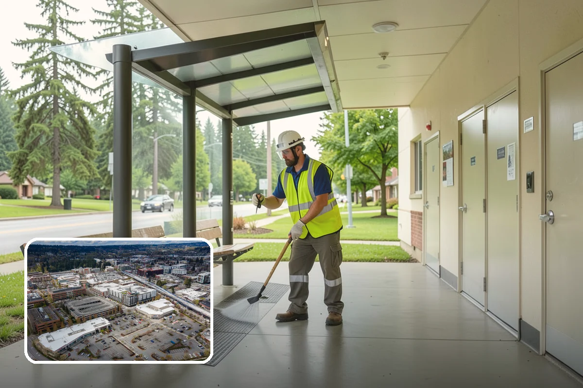 Sidewalk Replacement in Redmond, King County, WA - Restores decades of service life to failed walkway segments