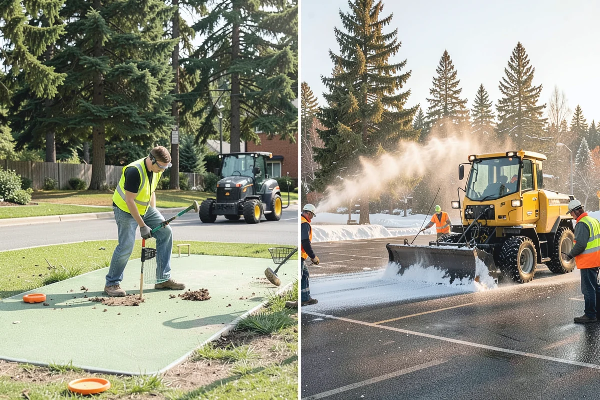Sidewalk Replacement in Redmond, King County, WA - Evaluate failed sections and design subgrade and drainage corrections