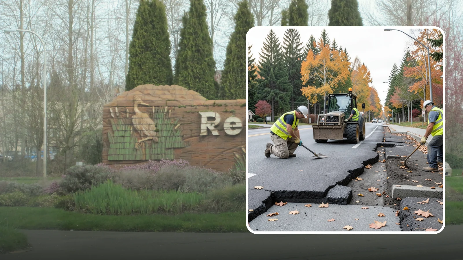 Sidewalk Replacement in Renton, King County, WA - Full sidewalk replacement that rebuilds failed walkway sections to current municipal and accessibility standards.