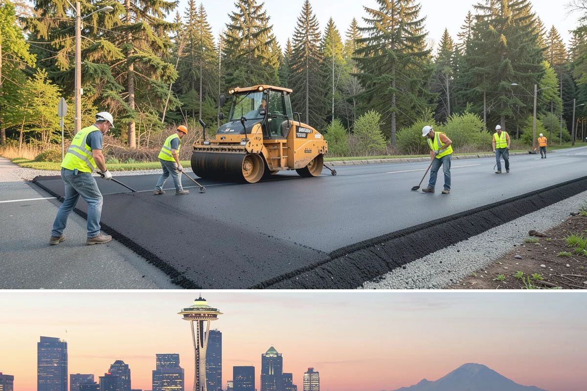 Sidewalk Replacement in Seattle, King County, WA - Full replacement is scheduled in the dry summer season to ensure adequate curing and compaction before the return of sustained...