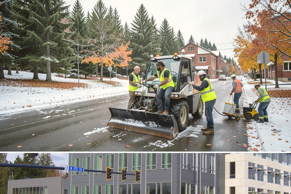 Sidewalk Replacement in Shoreline, King County, WA - Full replacement is scheduled in the dry summer season to ensure adequate curing and compaction before the return of sustained...