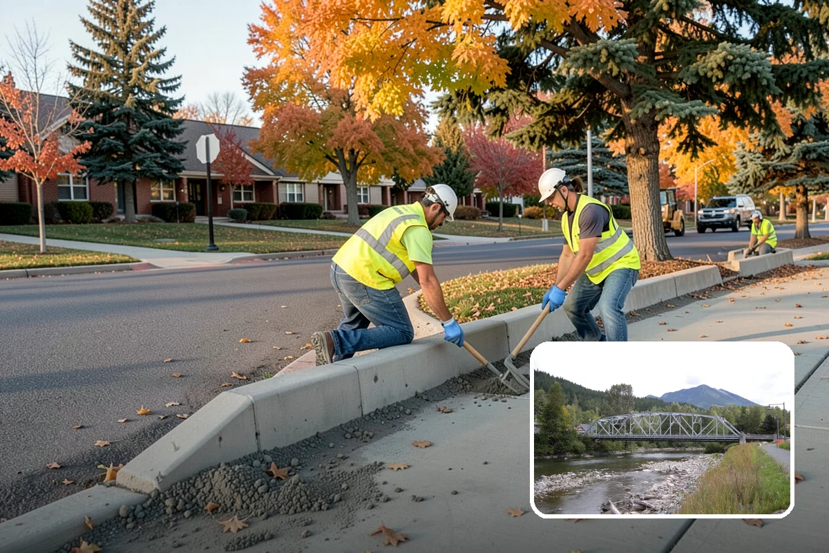 Sidewalk Replacement in Skykomish, King County, WA - Restores decades of service life to failed walkway segments