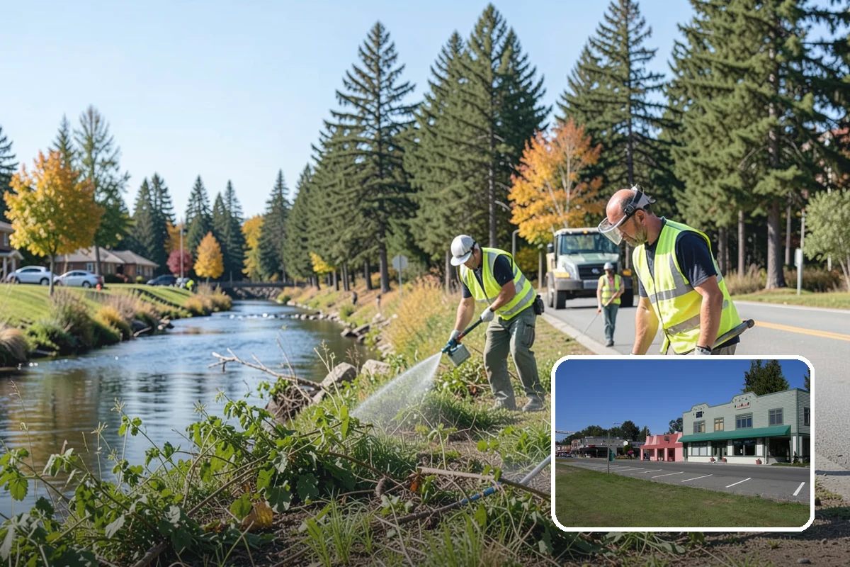 Sidewalk Replacement in Snoqualmie, King County, WA - Restores decades of service life to failed walkway segments
