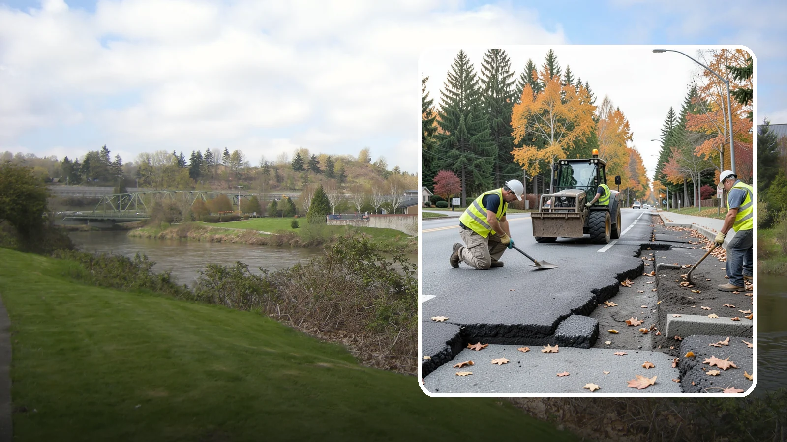 Sidewalk Replacement in Tukwila, King County, WA - Full sidewalk replacement that rebuilds failed walkway sections to current municipal and accessibility standards.